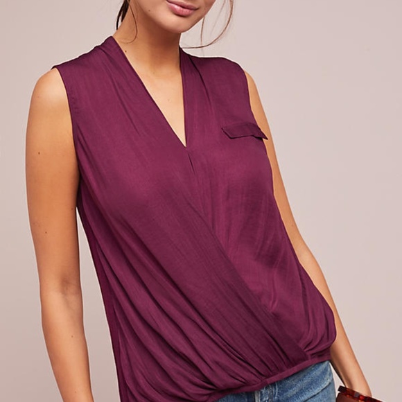 Anthropologie Tops - Dolan Left Coast Purple Rosario Tank Top